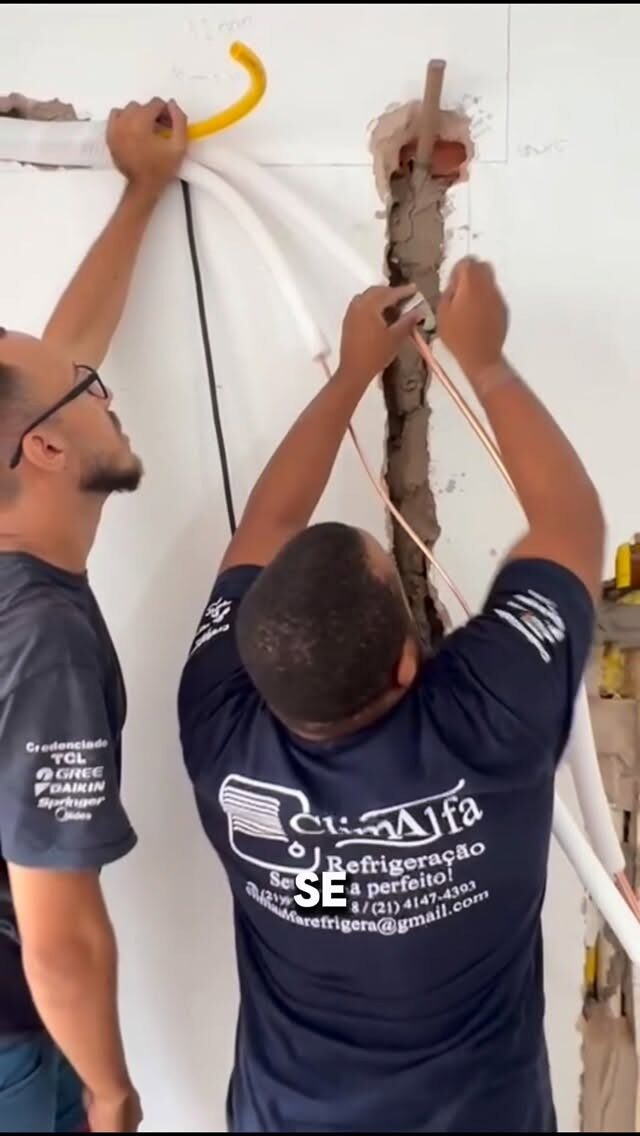 Instalação de ar-condicionado pela Clima Alfa