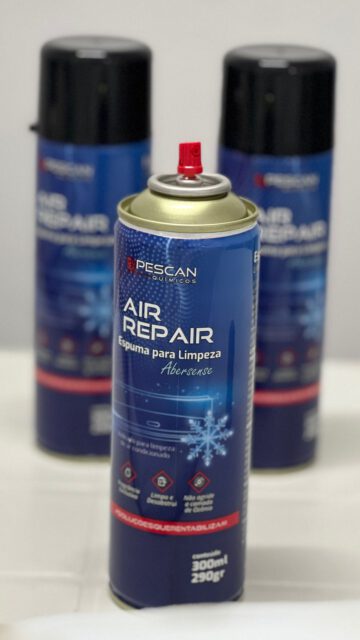 Kit 3 espumas limpadoras Air Repair - Arbesense